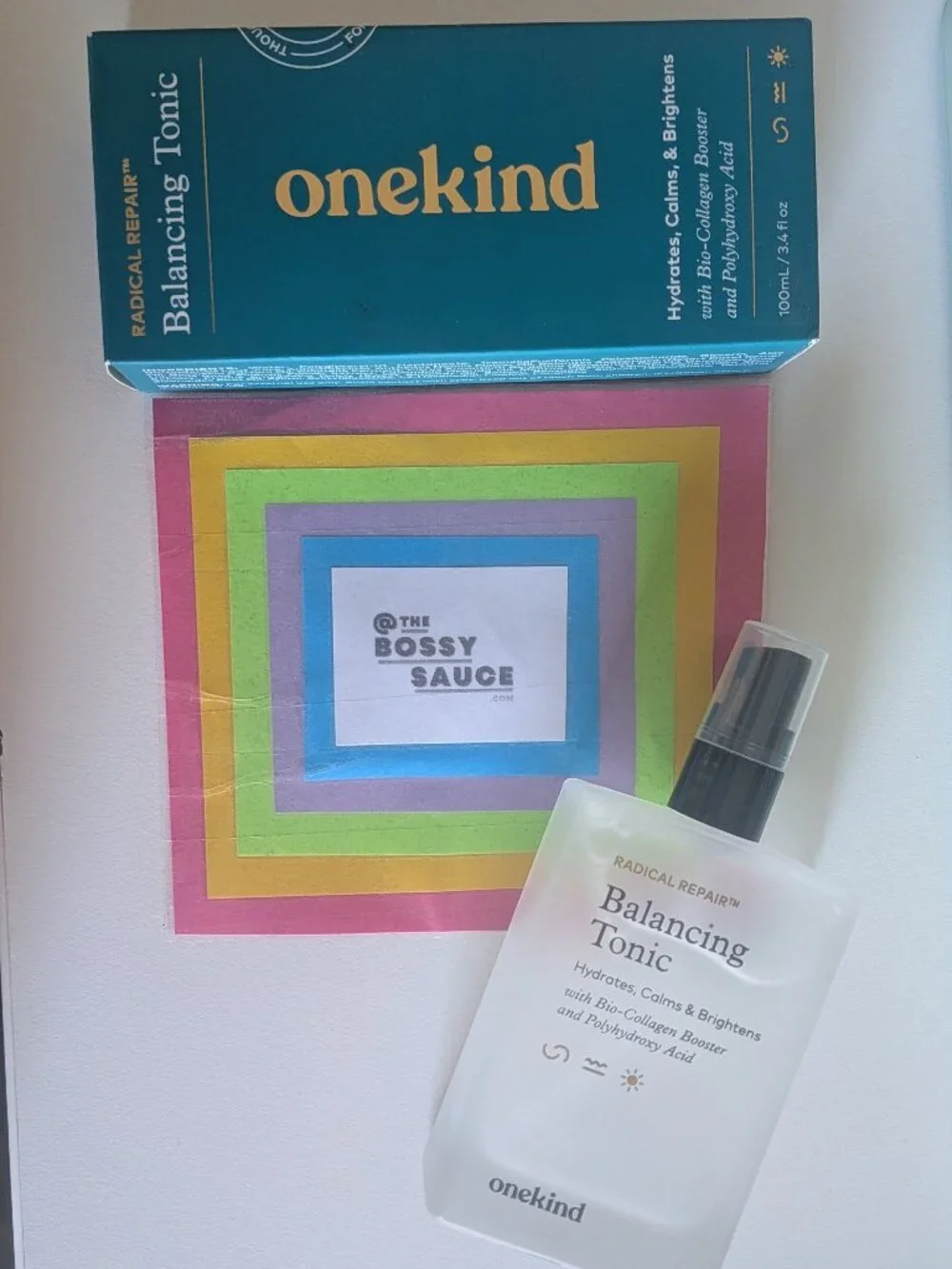 onekind Radical Repair Balancing Tonic Facial Spray Toner NIB